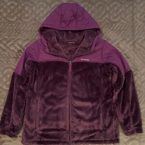 Columbia Women's Deep Purple Teddy Jacket